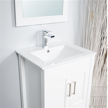 Load image into Gallery viewer, 24&quot; Bathroom Vanity - White - BVW243124
